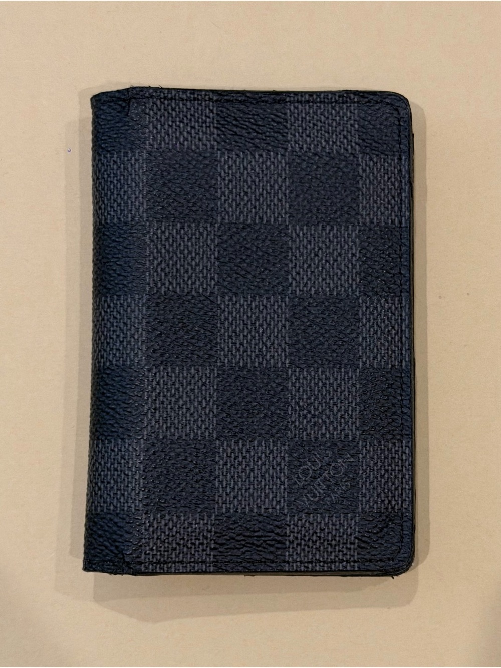 Louis Vuitton Black Damier Card & Key Holder